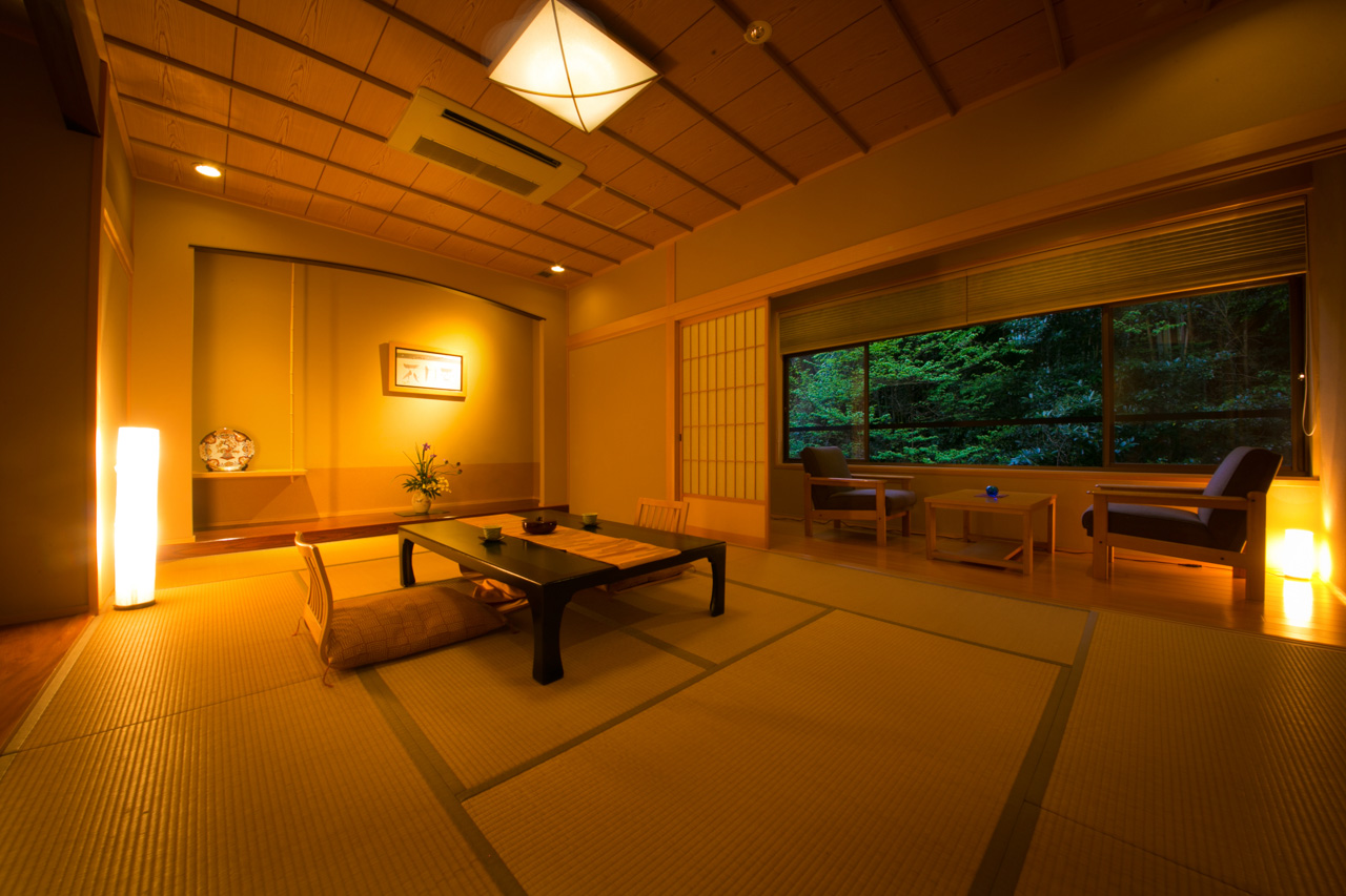 The Sekirei Room with attached outdoor bath